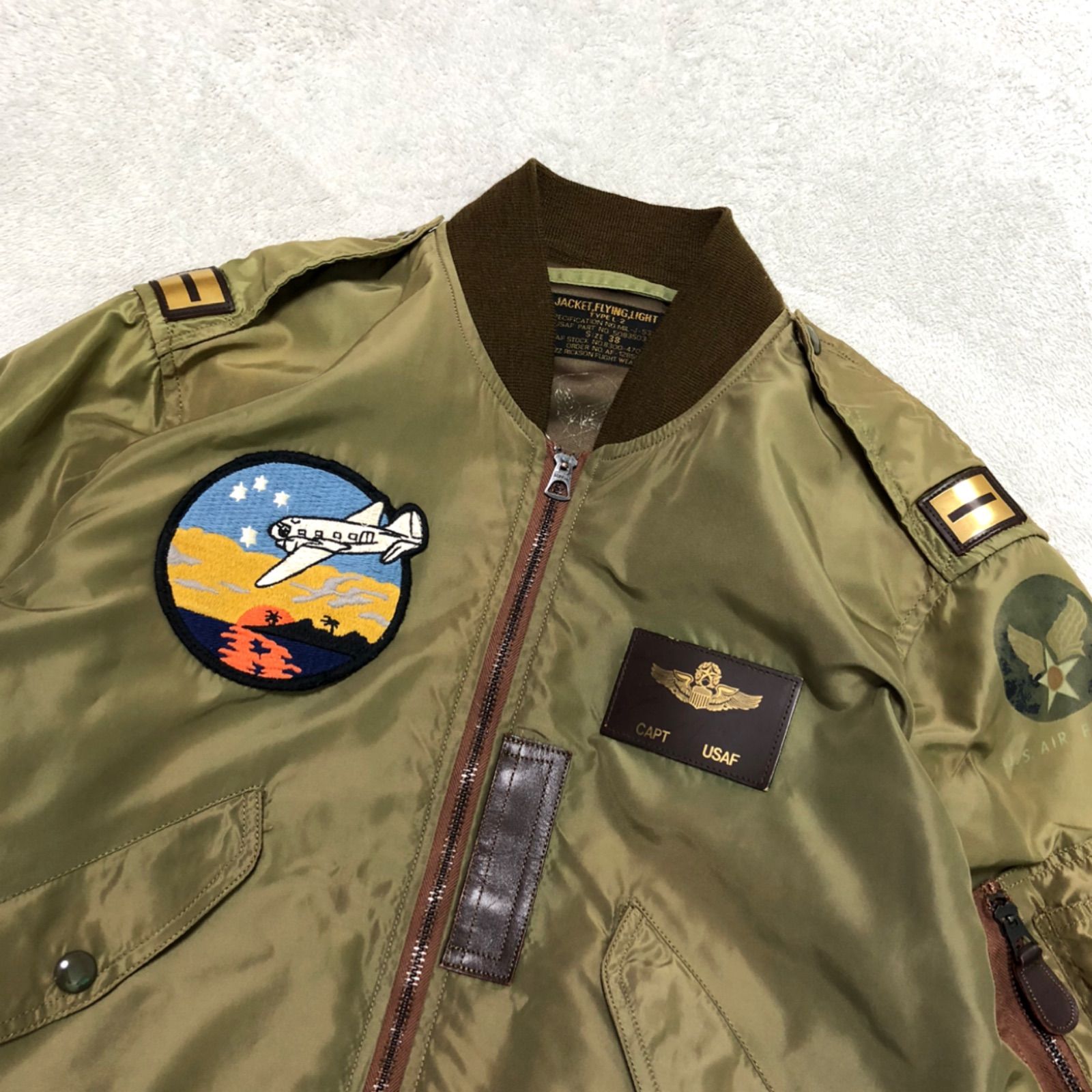バズリクソンズ L-2 フライトジャケット M品番サイズ38