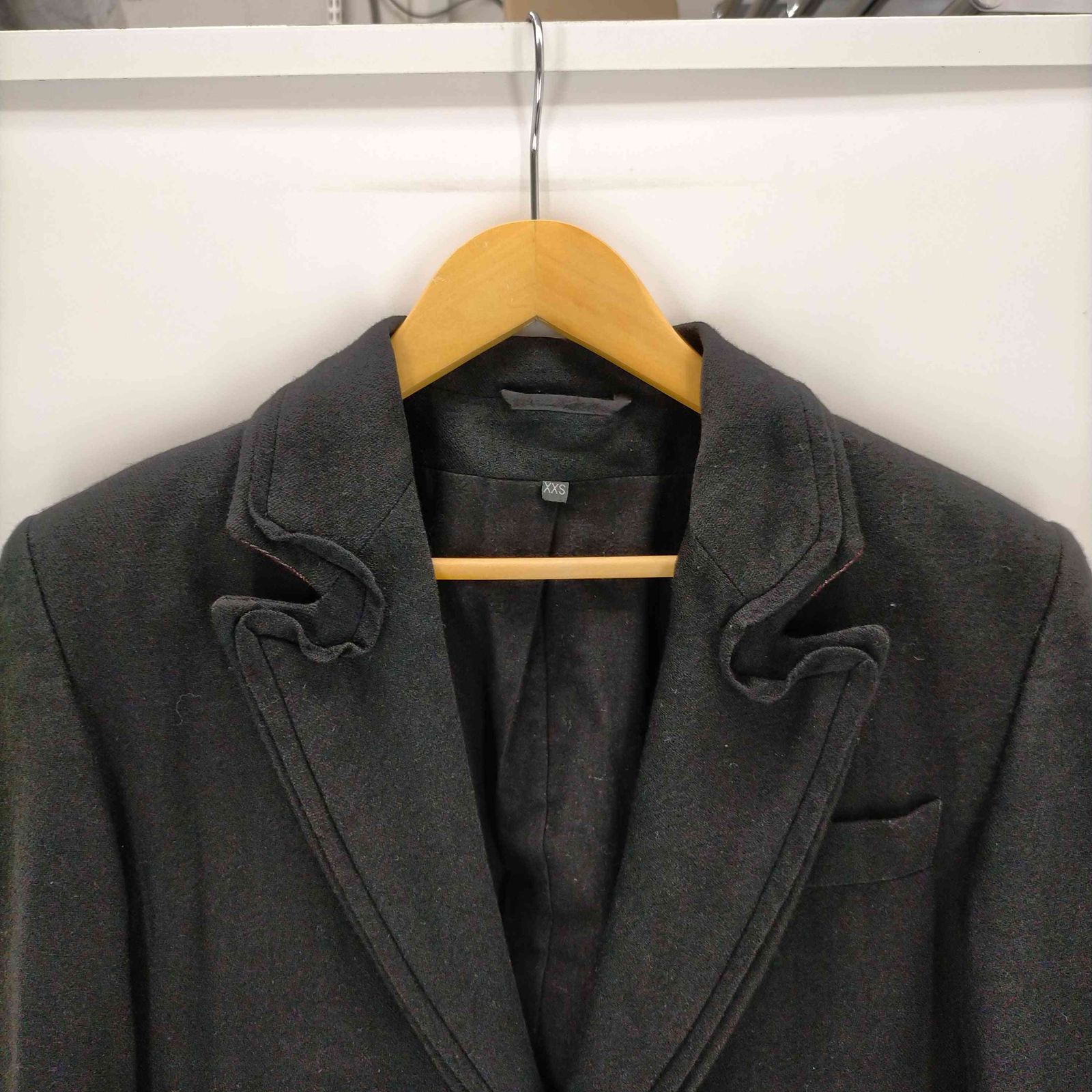 Ann Demeulemeester アンドゥムルメステール 毛織ショートコート Ann Demeulemeester アンドゥムルメステール 毛織ショートコート