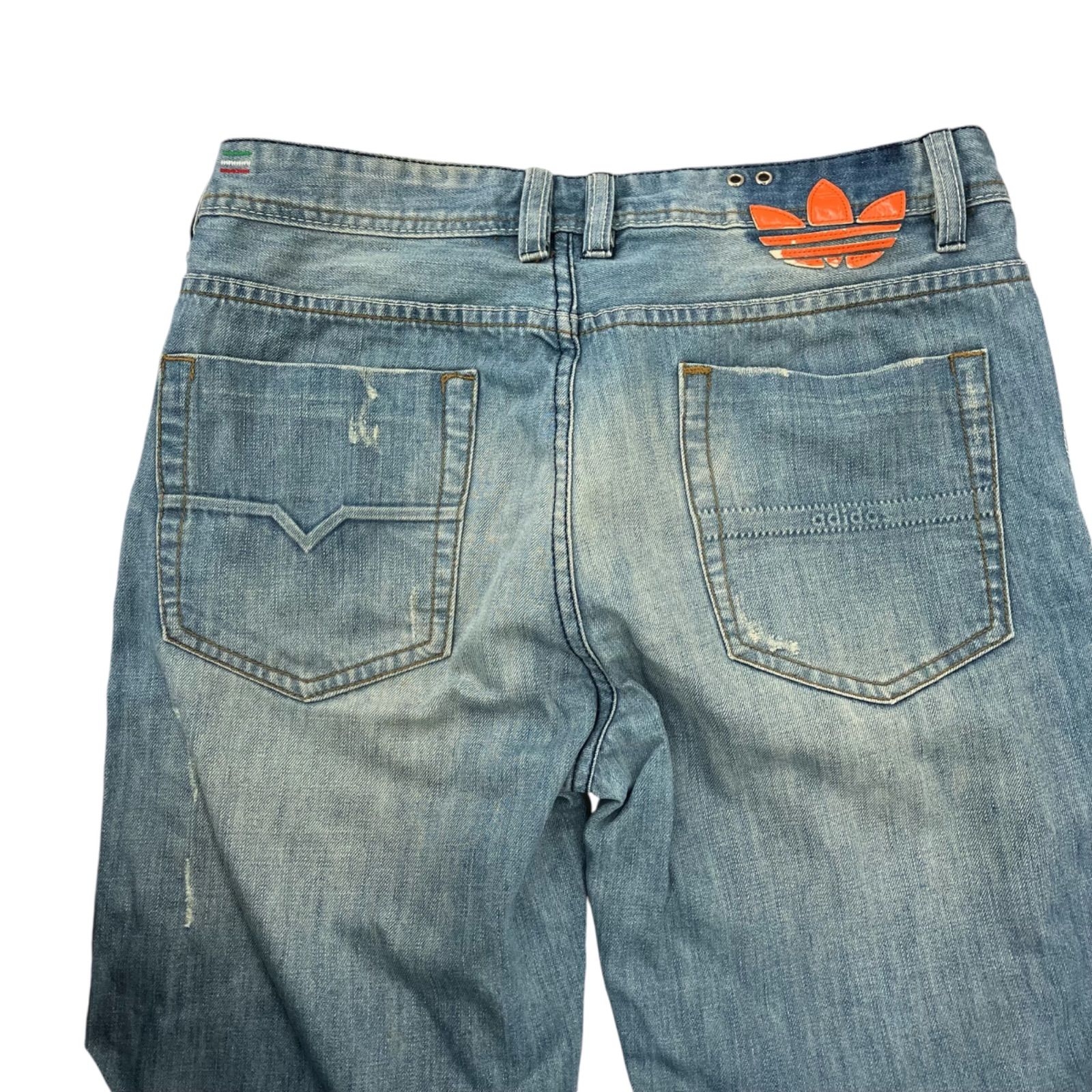 186000 【DIESEL × adidas】ディーゼル アディダス viker-ad デニム 