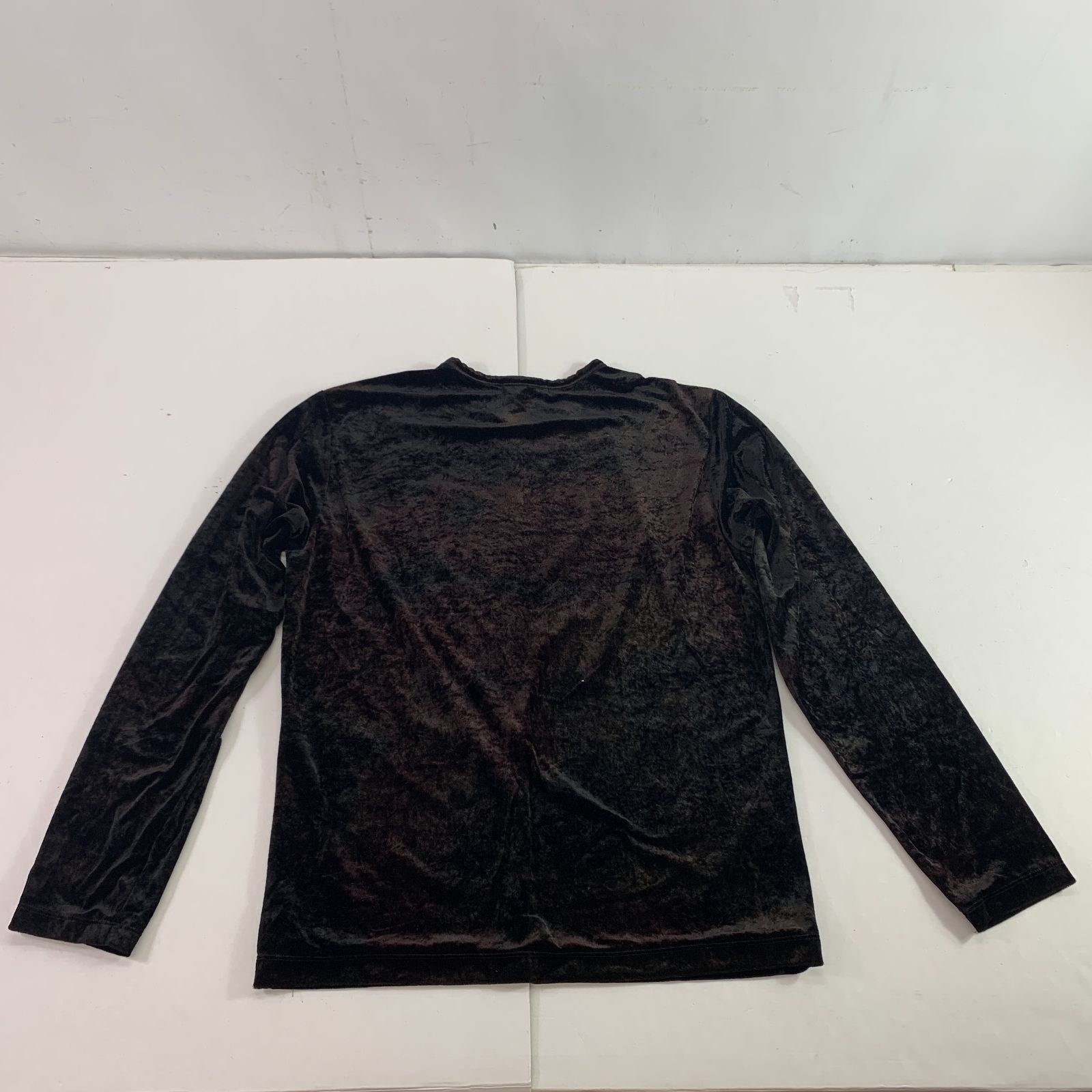 イッセイ・ミヤケ　ブラックプリーツ&ベロア　トップス PLEATS PLEASE ISSEY MIYAKE - PLEATS PLEASE TWINKLE BLACK