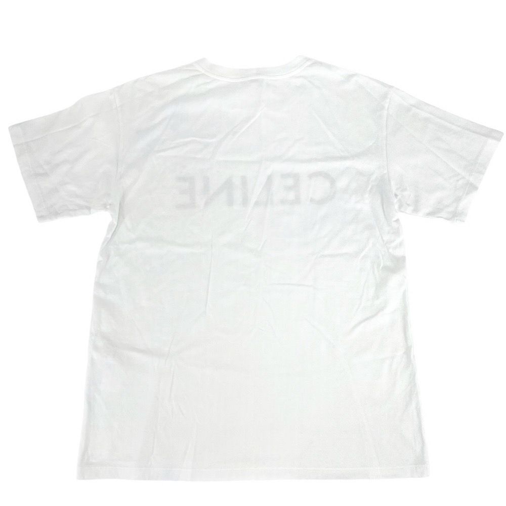 セリーヌ 19SS Tシャツ カットソー 半袖 ロゴプリント 白 XS