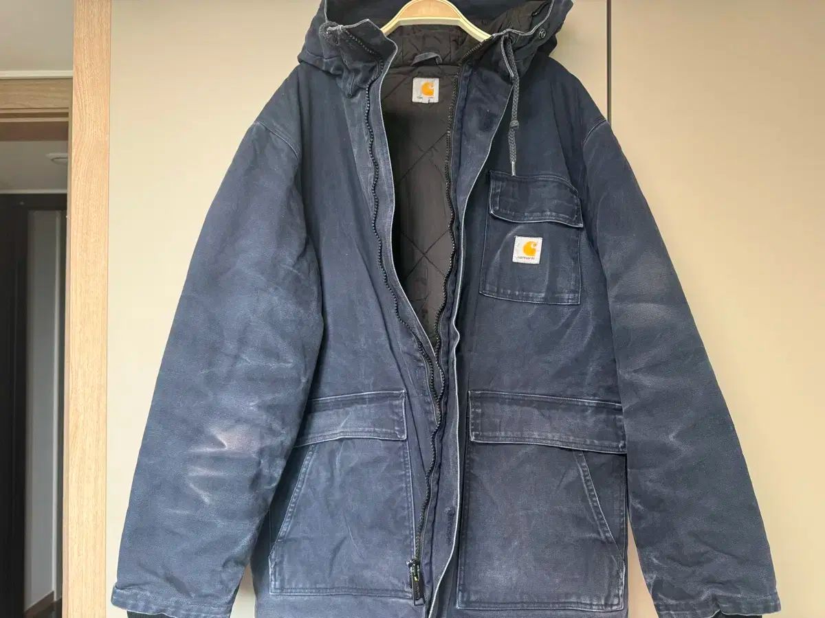 Carhartt カーハート 保管中 生地の破れなし ベストウォッシュ KANDAIZUMI_COM