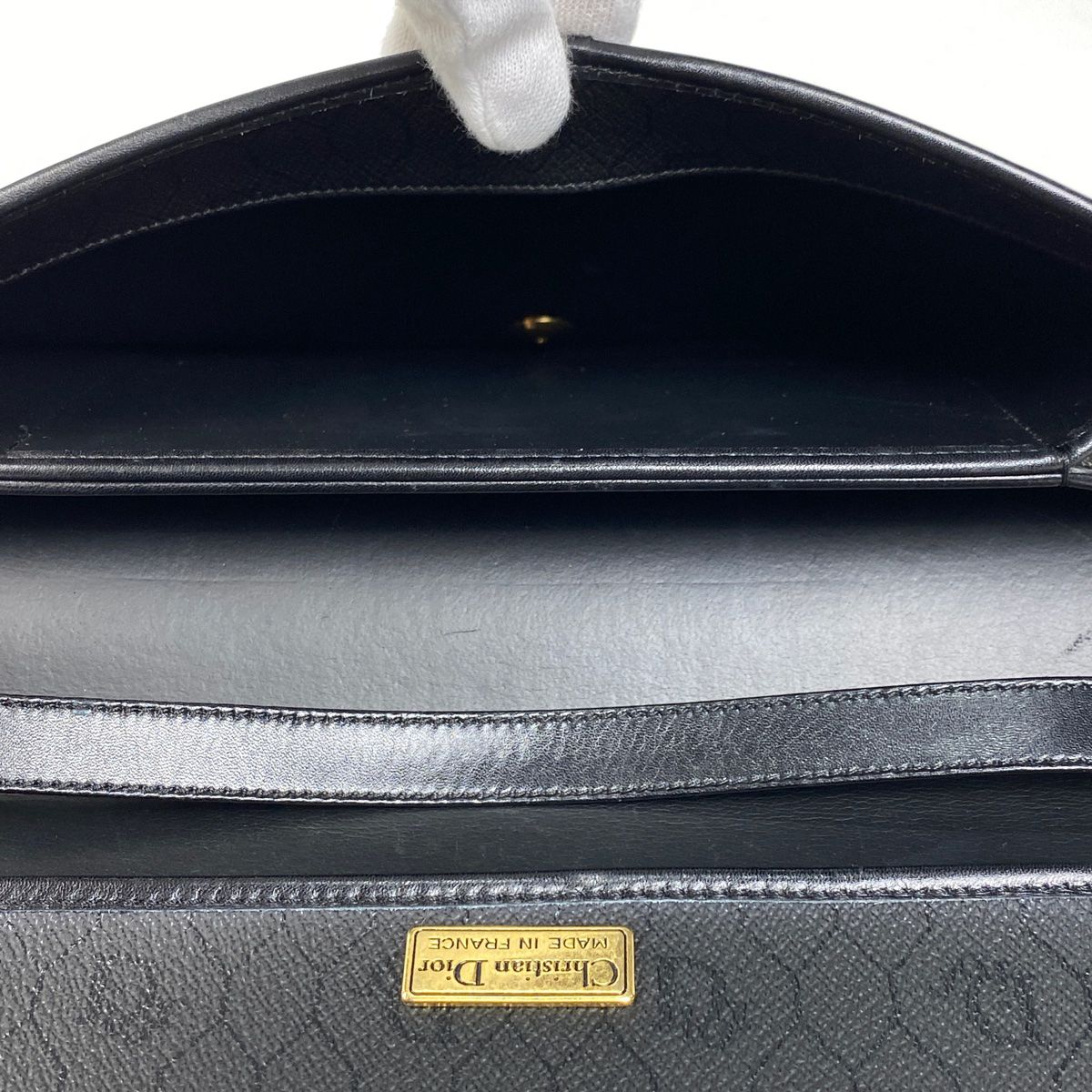 クリスチャンディオール Christian Dior ハニカム柄 チェーン