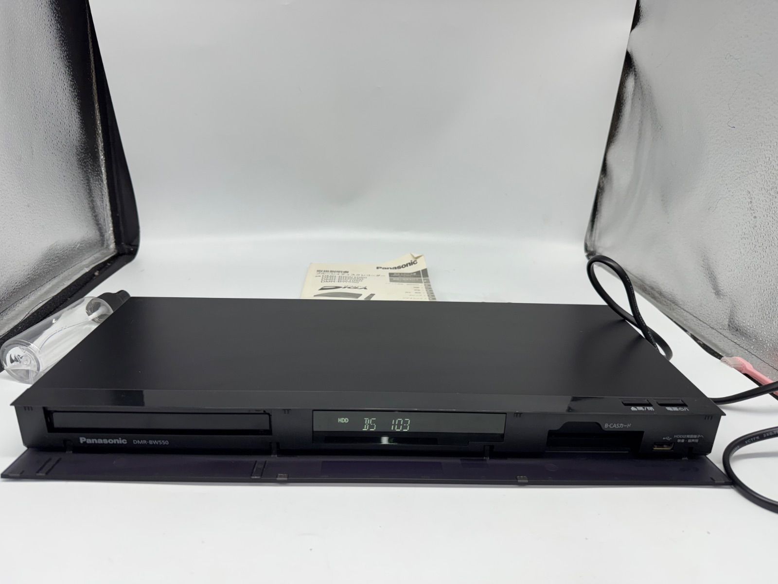 中古 panasonic レコーダー DMR-BRW520 DIGA パナソニック ブルーレイ