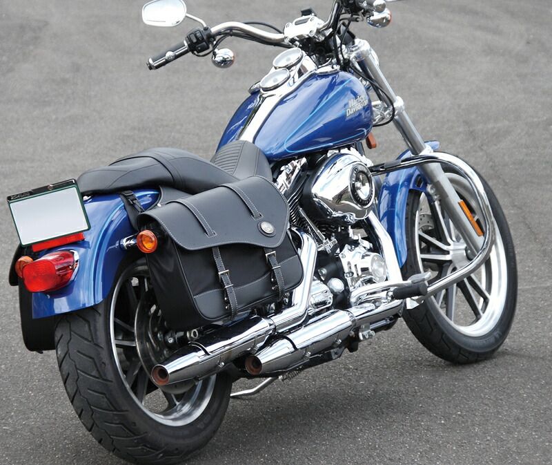 DEGNER ナイロンダブルサドルバッグ |ブラック