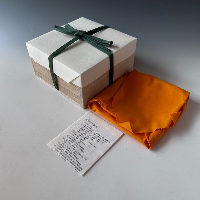 茶道具 銘々皿 五客組 粟絵 一閑 ヘギメ 服部峻昇 共箱 漆器 菓子器 