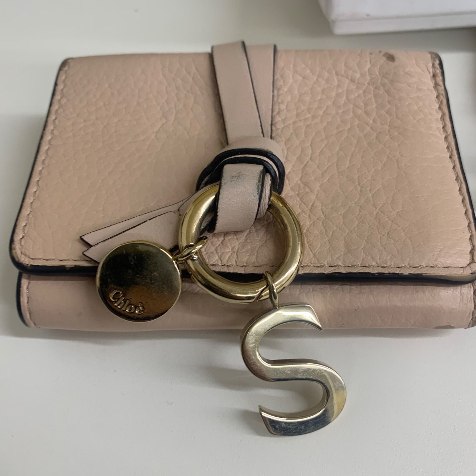 クロエ 財布 三つ折り財布 ピンク レディース Chloe - メルカリ