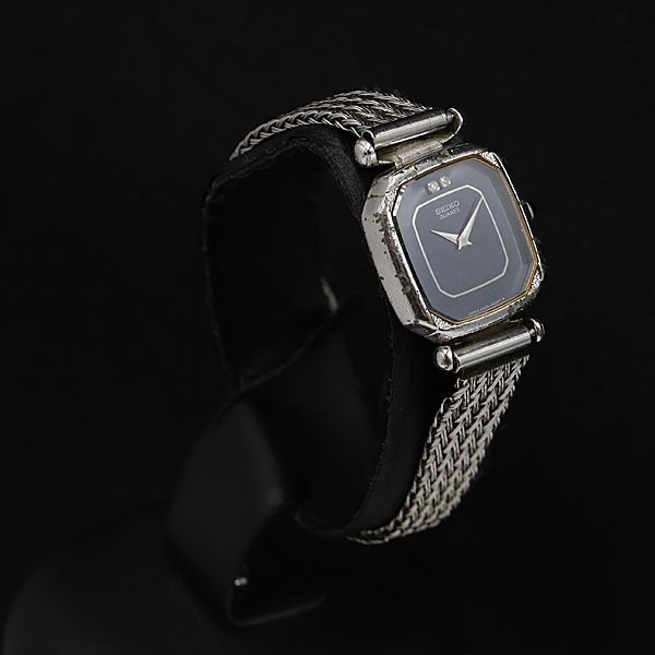 美品 稼働品】SEIKO アシエ オクタゴン 腕時計 2320-5030 美品 稼働品