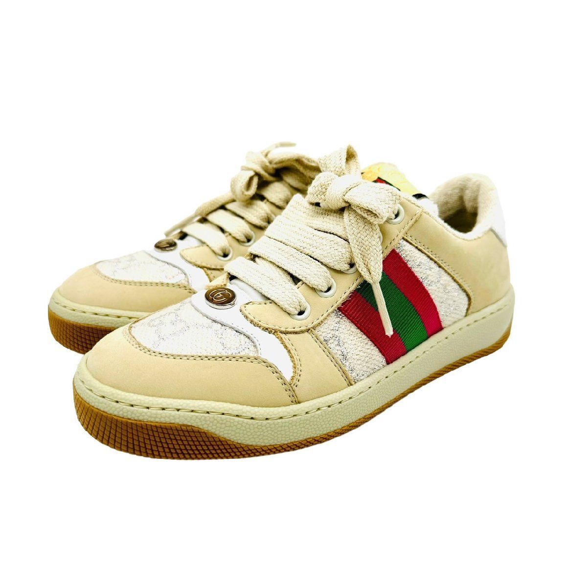 グッチ GUCCI キャンバス 未使用 スクリーナー シェリーライン 