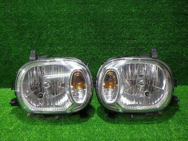 ラパン ヘッドライト 左右 ハロゲン HE22S LE08G6181 35300-85KO