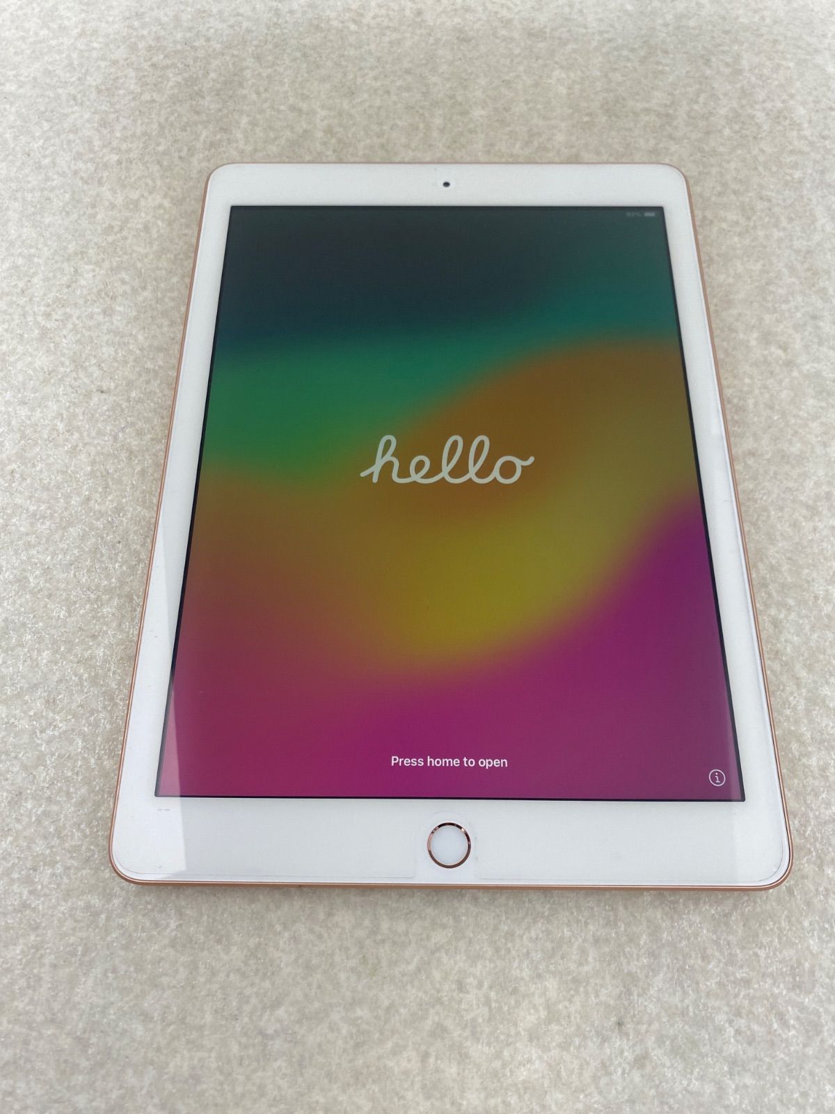 人気アイテムが再入荷！ バッテリー92 iPad 第6世代 32GB Wi-Fiモデル A1893 アクティベーションロック解除済み 返金保証付き･