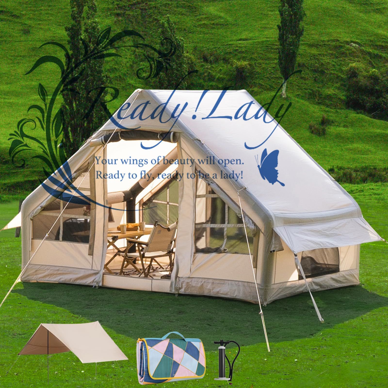 mont-bell モンベル ミニタープ ヘキサゴン(165cmポール2本付