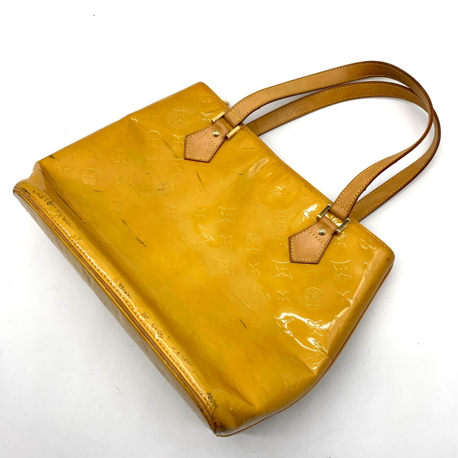 F973【お買い得】Louis Vuitton ハンドバッグ エナメル - メルカリ