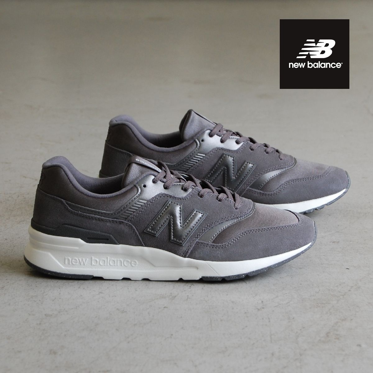 NEW BALANCE CW997H Grey/White ニューバランス ダーク チャーコール グレー 灰 メタリック シルバー ブロンズ アメリカ  ウィメンズ レディース USA 海外 限定 - メルカリ