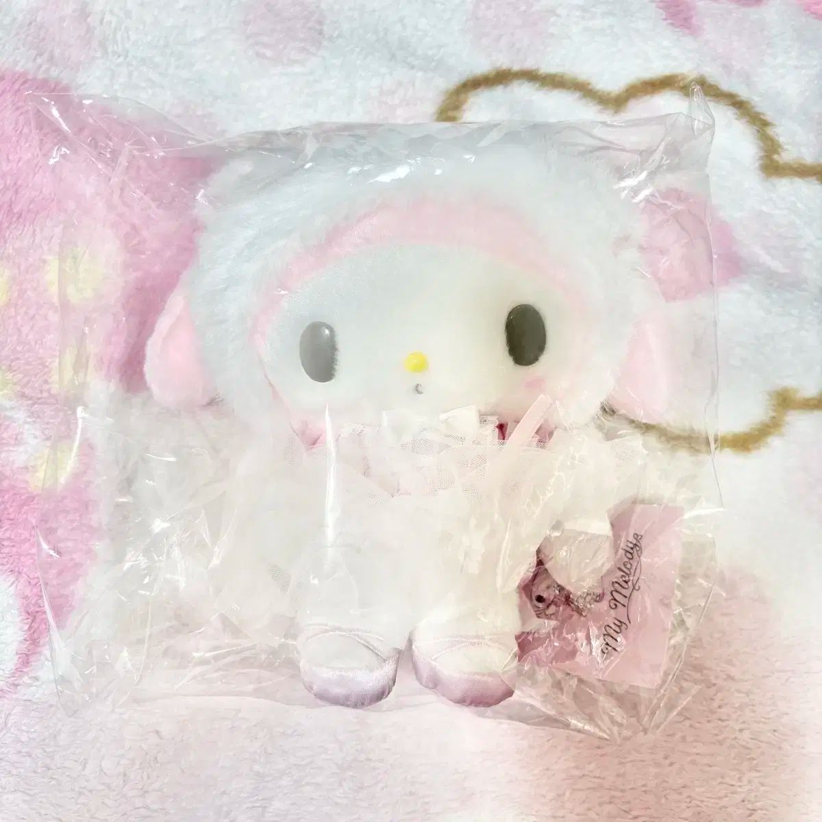 Sanrio サンリオ マイメロディ しろねこ バレリーナ シリーズ 中 ぬいぐるみ 美しい少女