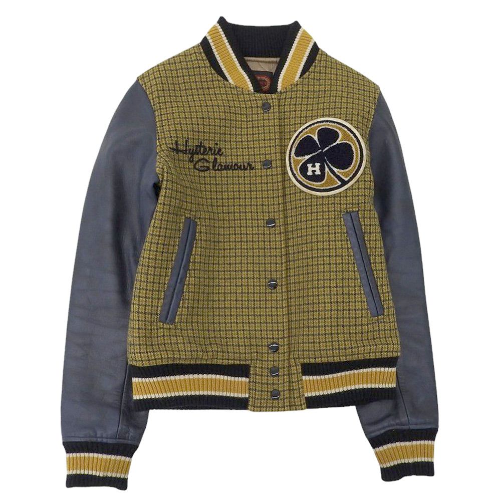 HYSTERIC GLAMOUR ヒステリックグラマー オールド 袖レザー