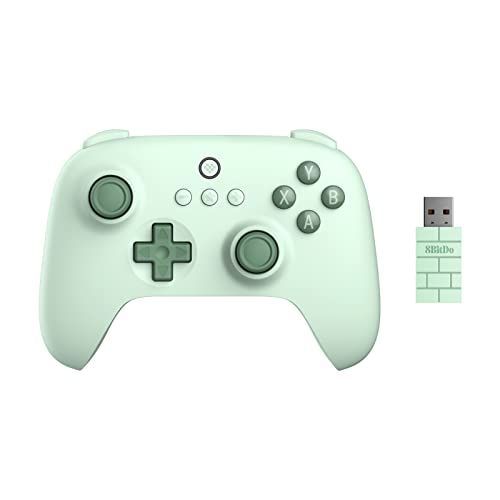 Green 8Bitdo Ultimate C 2.4gワイヤレスコントローラーWindows PC