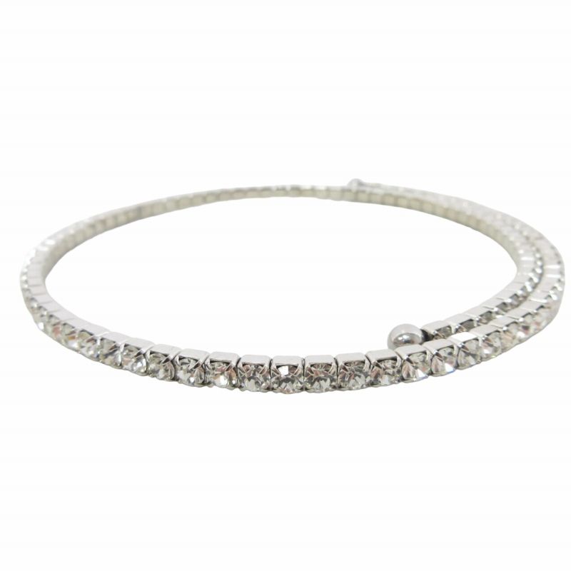 ミュウミュウ miumiuチョーカー ネックレス クリスタル ミュウミュウ miumiu 近年 CRYSTAL CHOKER クリスタルチョーカー