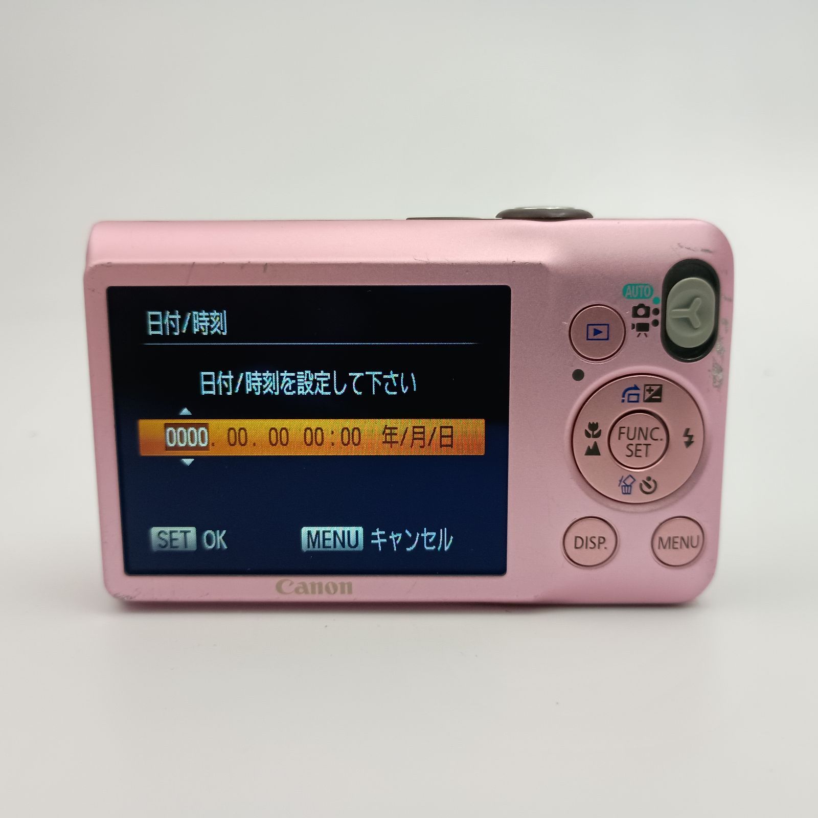 Canon キャノン 【 IXY 200F 】イクシー ピンク　ジャンク品 IXY200F(PK)｜Canon デジタルカメラ IXY 200F ピンク ｜中古品