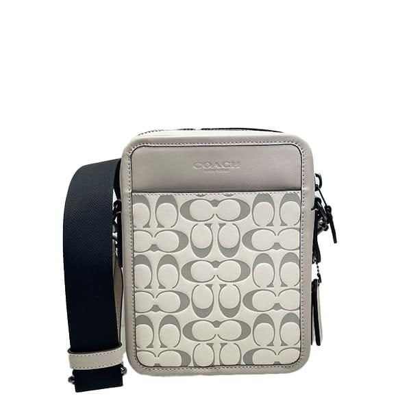 コーチ バッグ メンズ COACH ショルダーバッグ シグネチャー レザー 