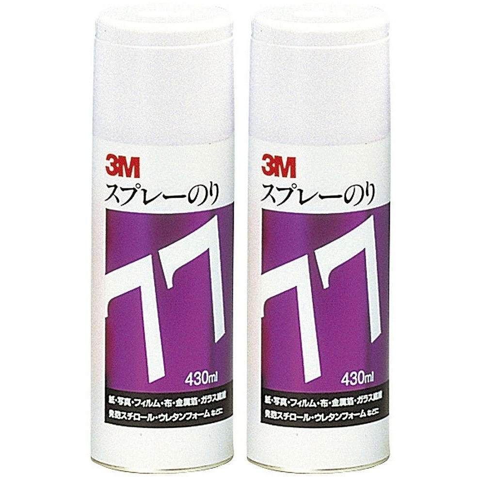 3M スプレーのり 77 6本