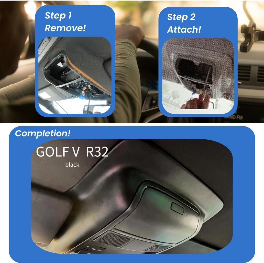 Ｃ Ａｓｐｏｒｔ ＶＷ ゴルフ6 ＧＯＬF6 ルーフライニングリペアトリム マットブラック