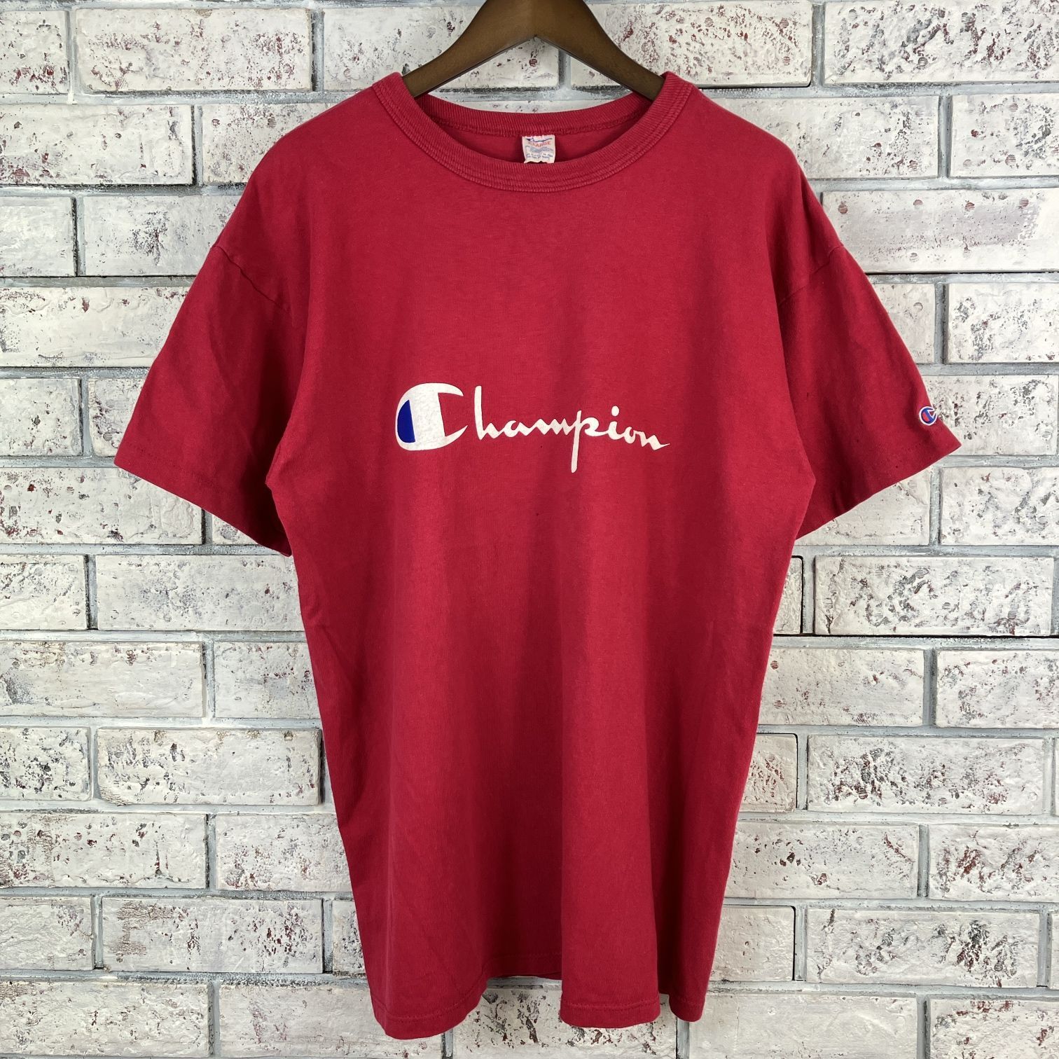 80年代 トリコタグ チャンピオン スクリプトロゴ Tシャツ 80‘s CHAMPION T-SHIRTS