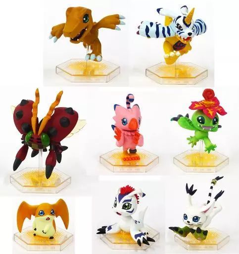 【まとめ売り】デジモン デジコレ 8個セット トレーディングフィギュア 全8種セット 「デジモンアドベンチャー