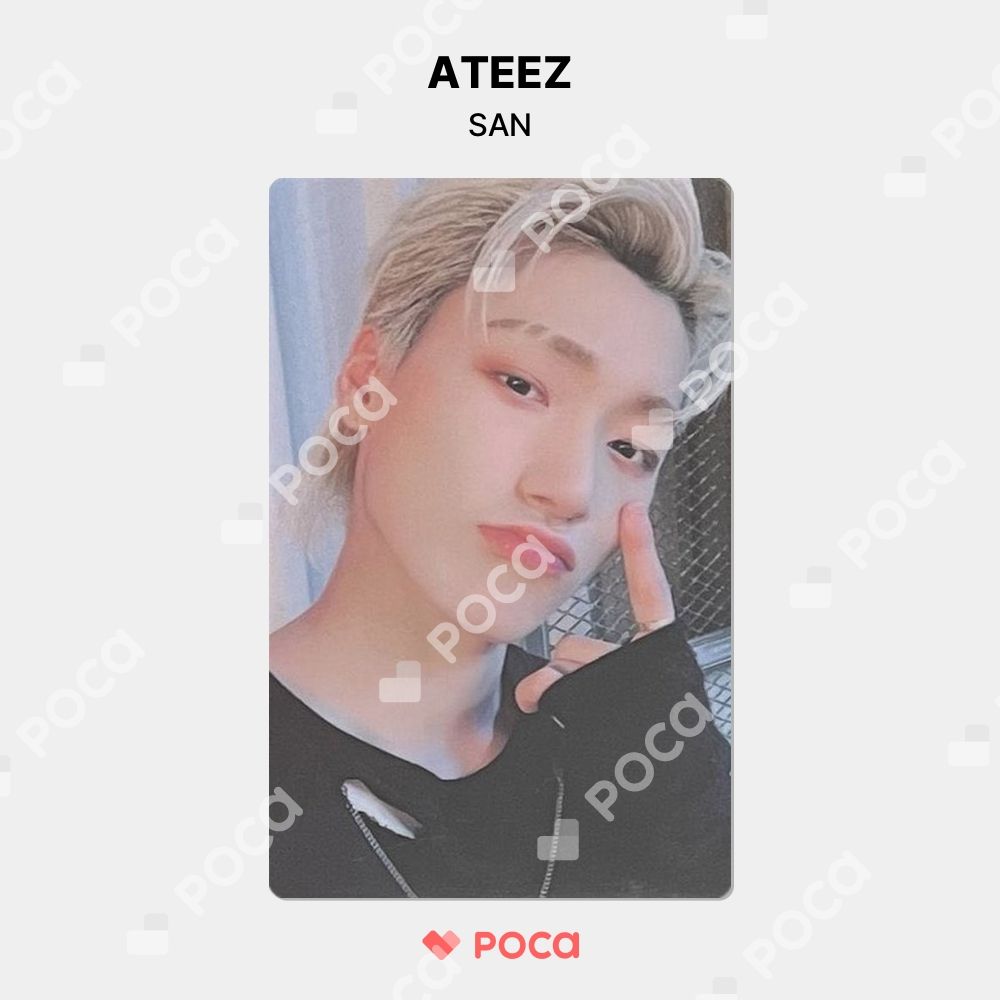 ATEEZ - ATEEZ withmuu ラキドロ トレカ くまver コンプ【677】 ATEEZ トレカ 全員 コンプリート クマ - メルカリ