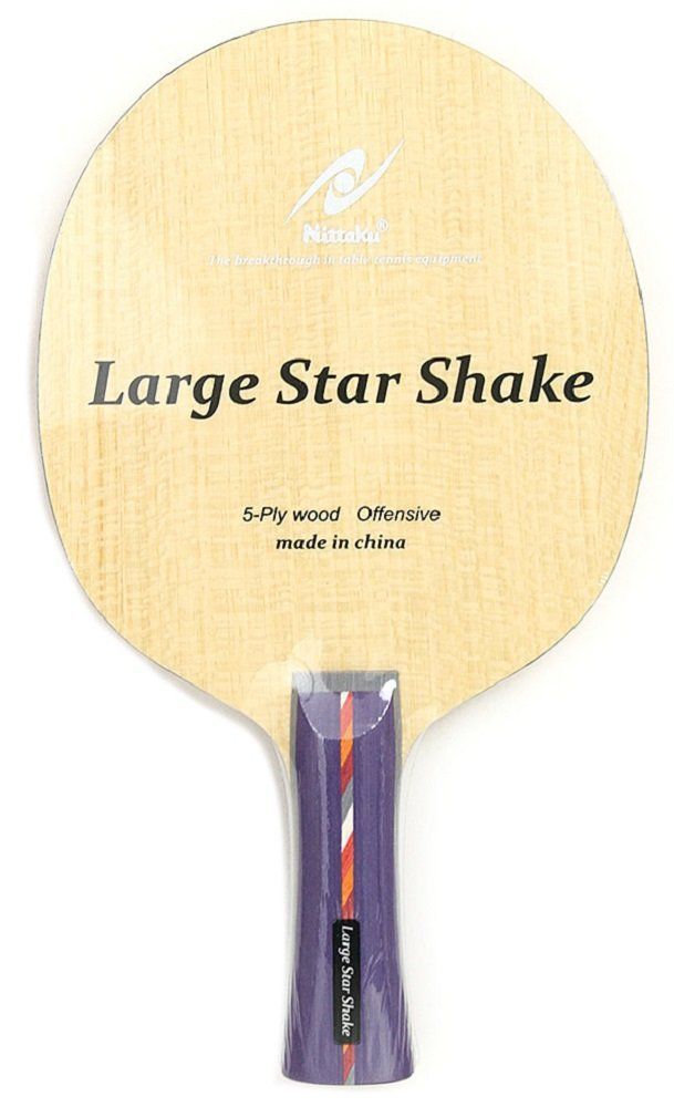 ニッタク Nittaku 卓球 ラケット ラージスター シェーク シェークハンド ラージボール用 フ NE-6895