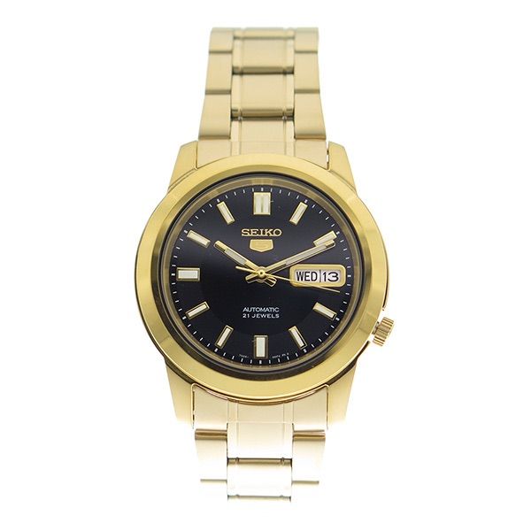 セイコー SEIKO 腕時計 メンズ SNKK22K1 セイコー5 SEIKO 5 ブラック ゴールド ウォッチ 人気 ブランド おしゃれ 誕生日 記念 プレゼント ギフト 送料無料