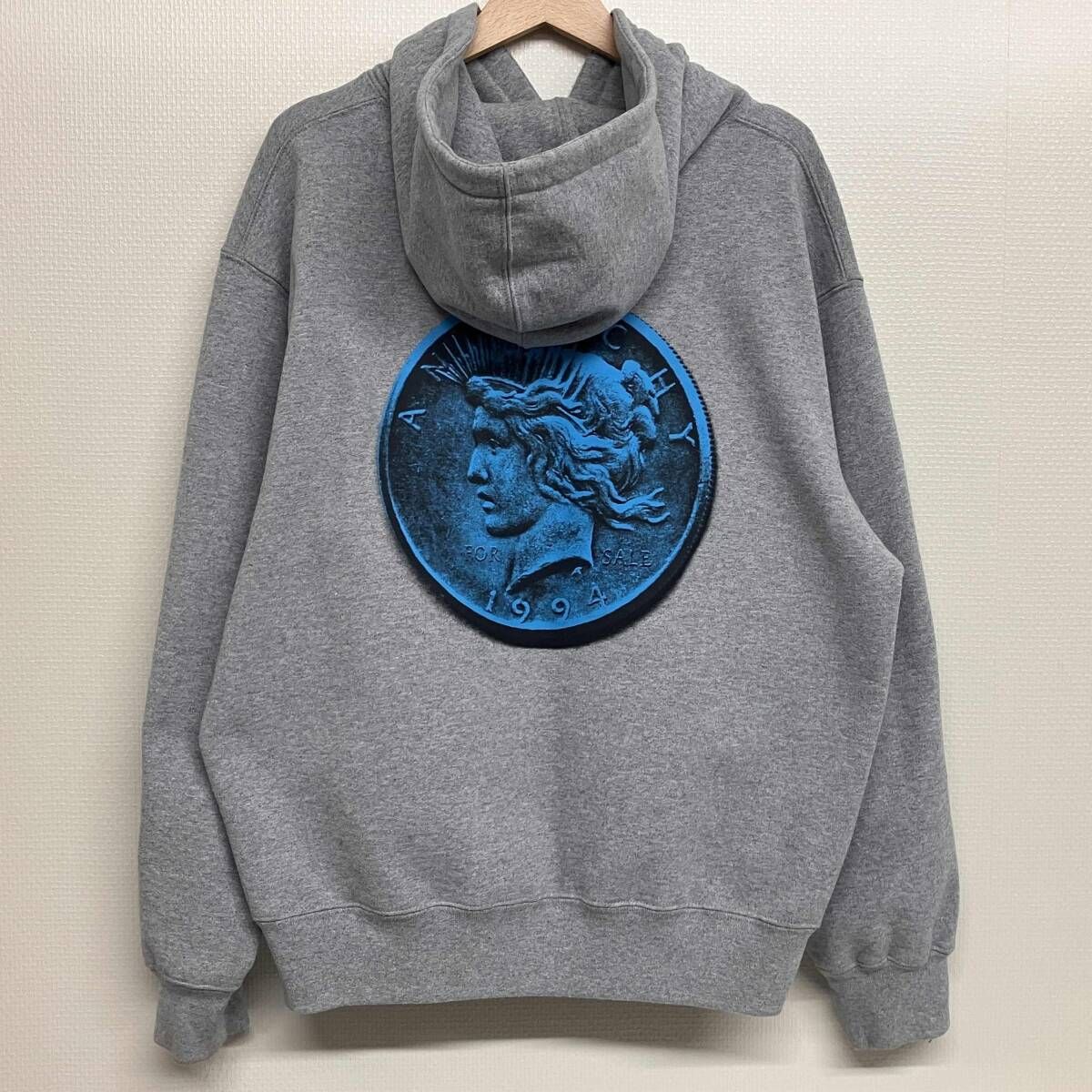 Supreme ANARCHY HOODED SWEATSHIRT HEATHER GREY シュプリーム 