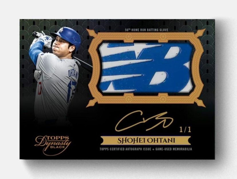 2024 Topps 50/50: 大谷翔平 1box