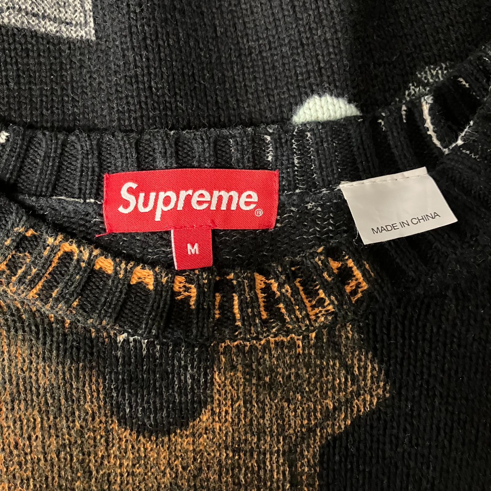 併売】Supreme ネイトローマン ニット Mサイズ【むつ75-0725】 - メルカリ