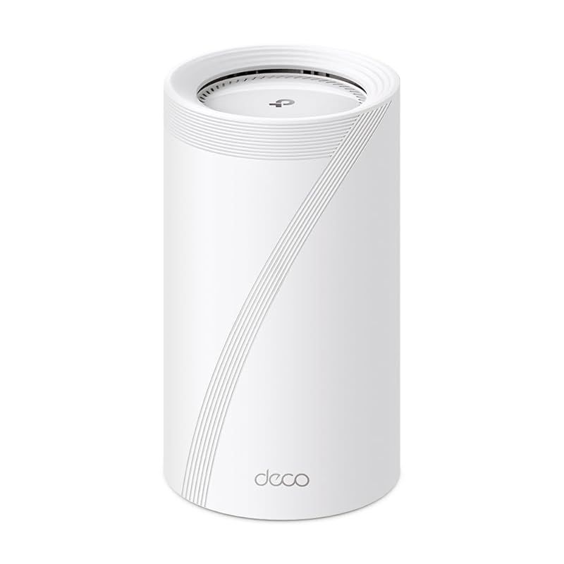 TP-Link WiFi 無線LAN メッシュWi-Fi wifi 7 11be 10Gbpsイーサネットポート 5760Mbps 6GHz 5760Mbps 5GHz 1376Mbps 2.4GHz Deco BE85 1-pack 1