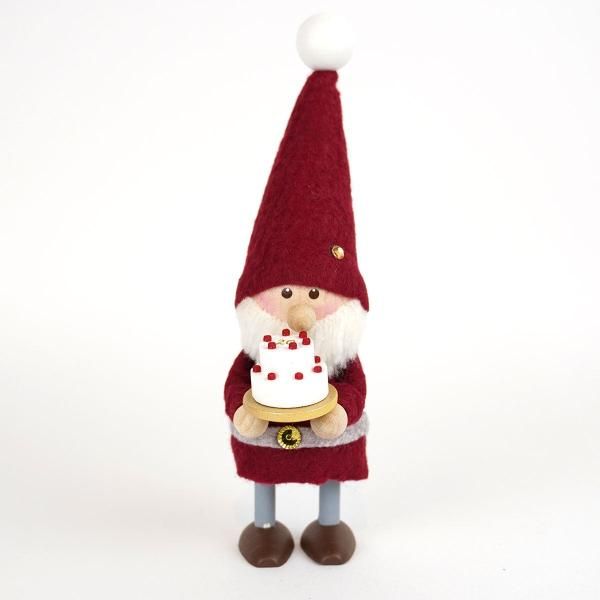 ケーキを持ったサンタ 20th Celebration NORDIKA nisse ノルディカ