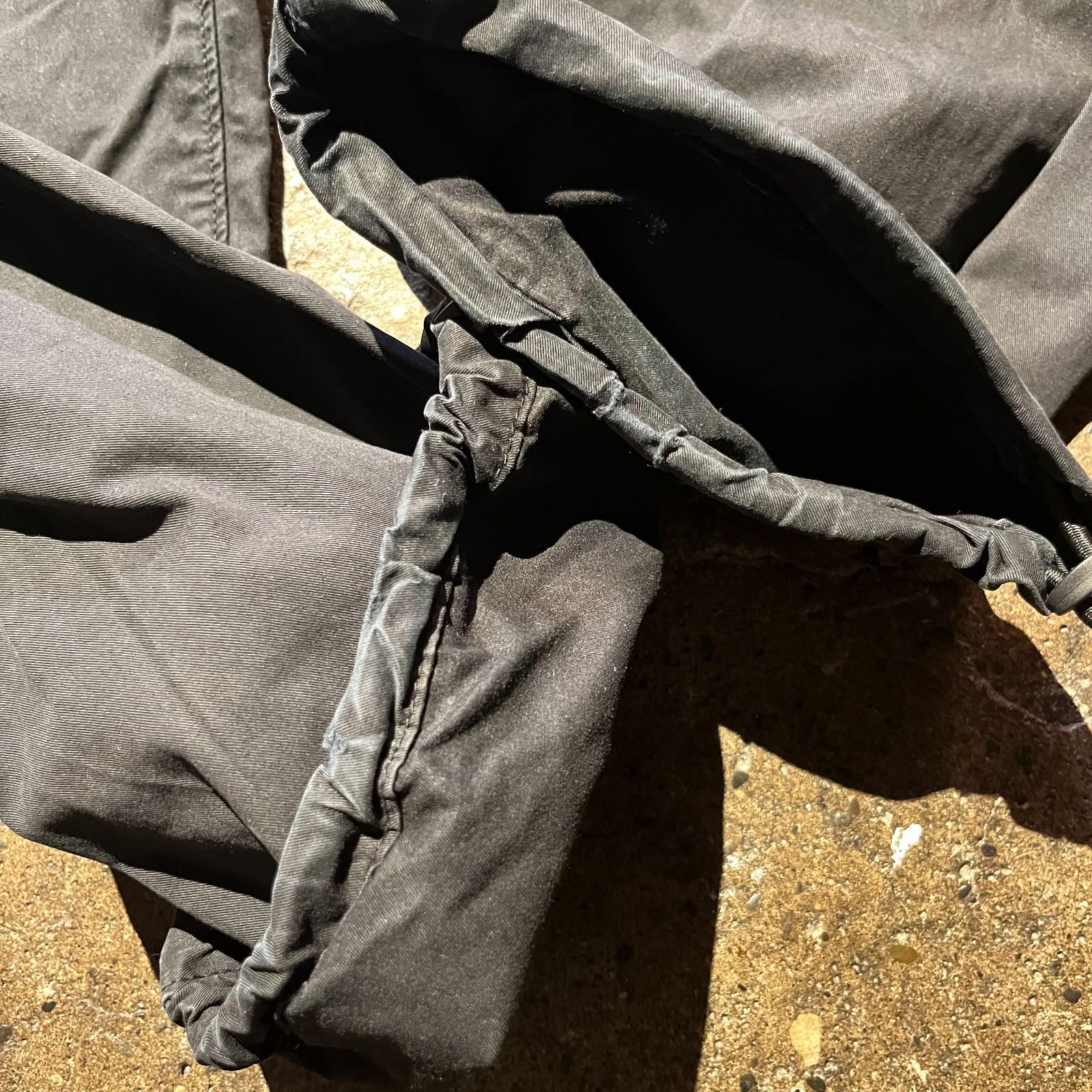 STONE ISLAND 23aw ウォッシュドカーゴパンツ ストレート ドローコード