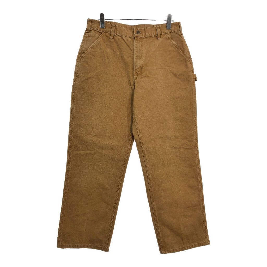 Carhartt カーハート ダック ペインターパンツ ライトブラウン メンズ W36 L32 古着 V3927