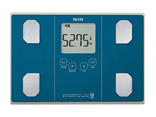 5営業日で発送 TANITA タニタ ---- 乗るピタ機能 マイサポ機能 搭載 体組成計 インナースキャン50 メタリックブルー BC-314-BL