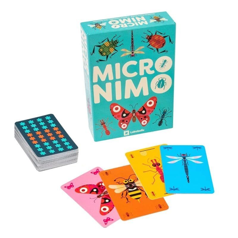 【特価商品】MICRONIMO マイクロニモ Laboludic 昆虫カードゲーム