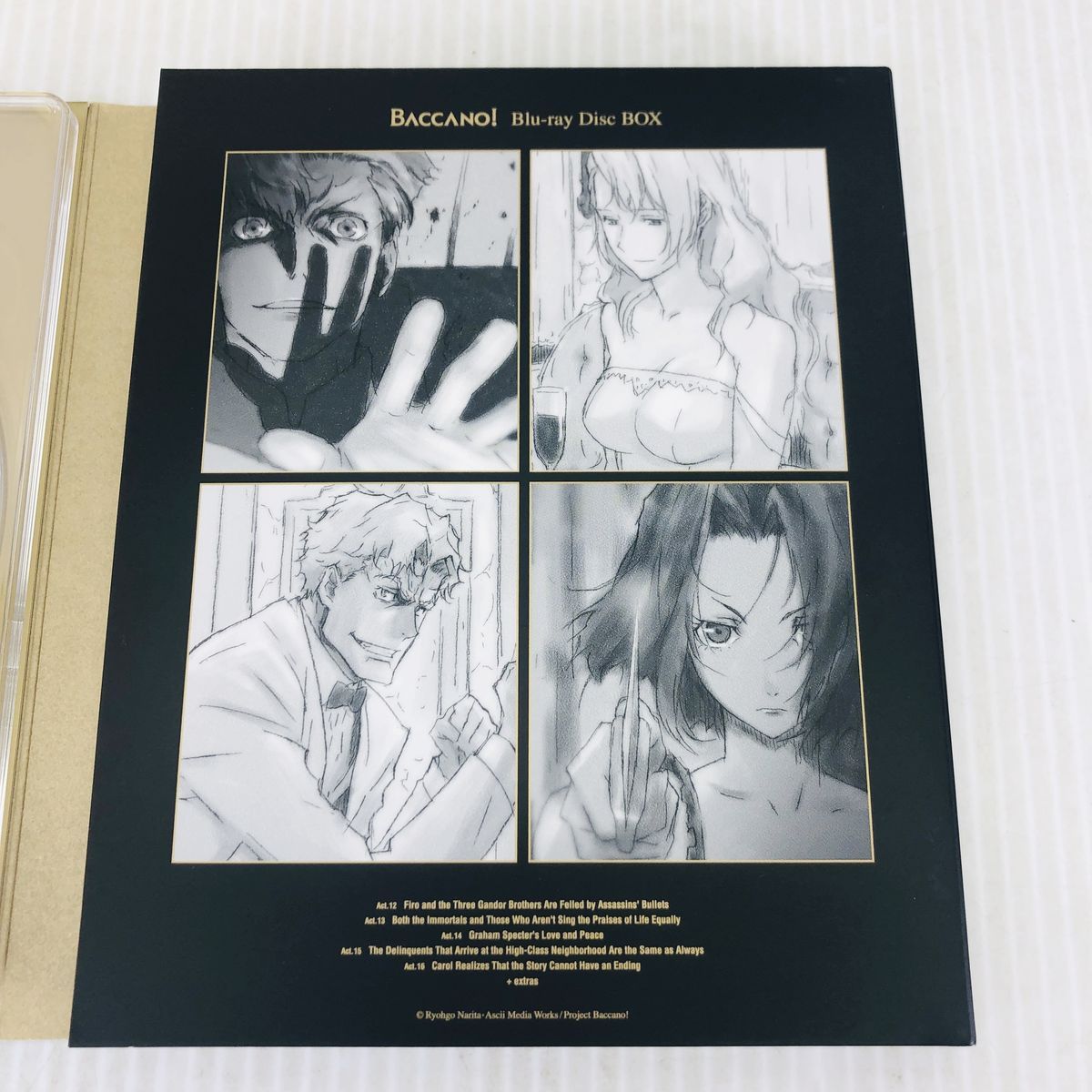 美品】バッカーノ Blu-ray Disc BOX ブルーレイ BACCANO 【公式通販】