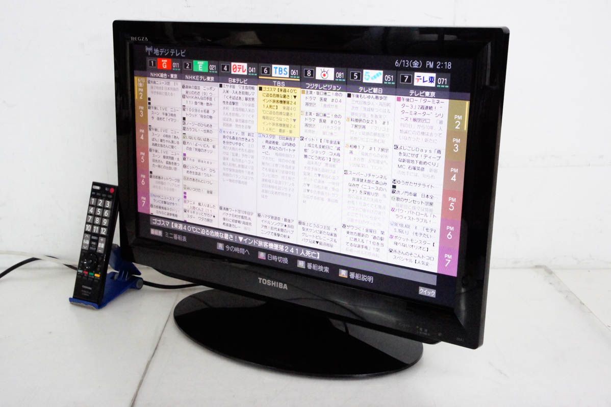 テレビ・映像機器 【】東芝TOSHIBA LED REGZA レグザ 22V型 地上