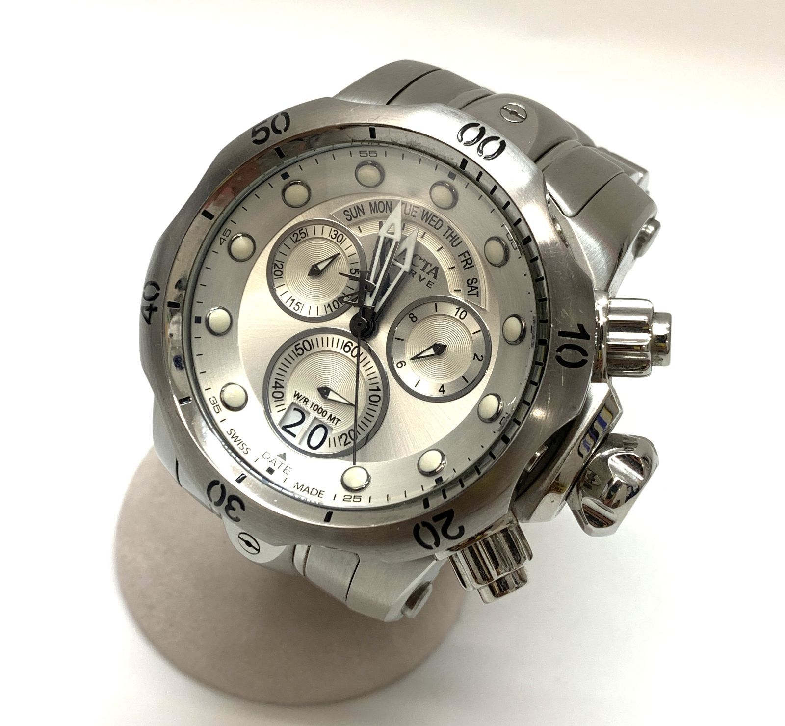 値下げ❗️INVICTA インヴィクタ reserve venom 1537クロノグラフ 