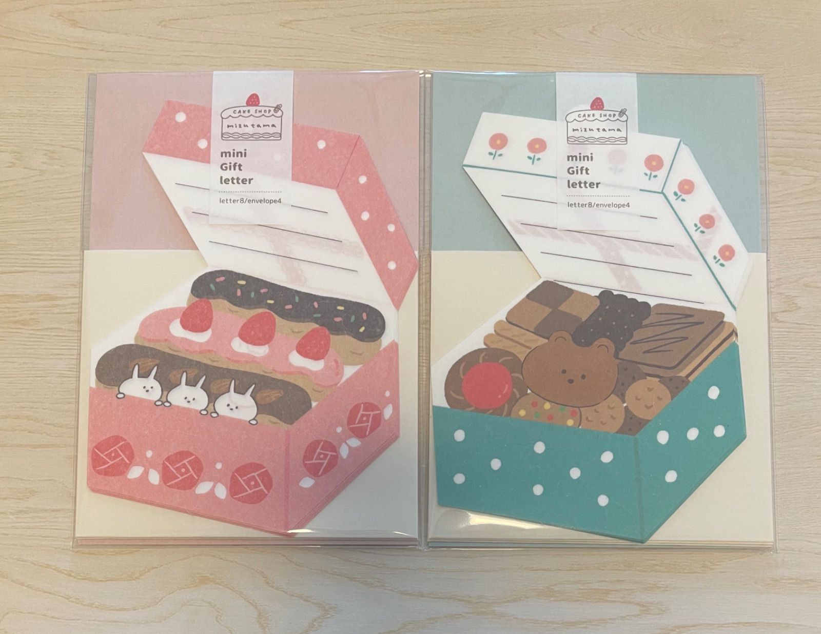 CAKE SHOP mizutama ミニギフトレター 4点セット - メルカリ