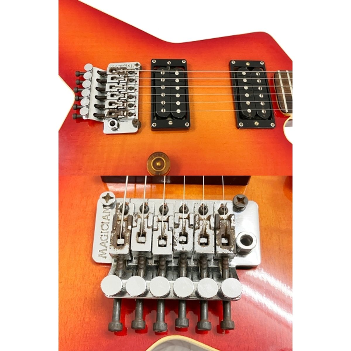 エレキギター(ハードケース付)コピー品 ESP Random Star 高崎晃モデル イーエスピー ギター ハード