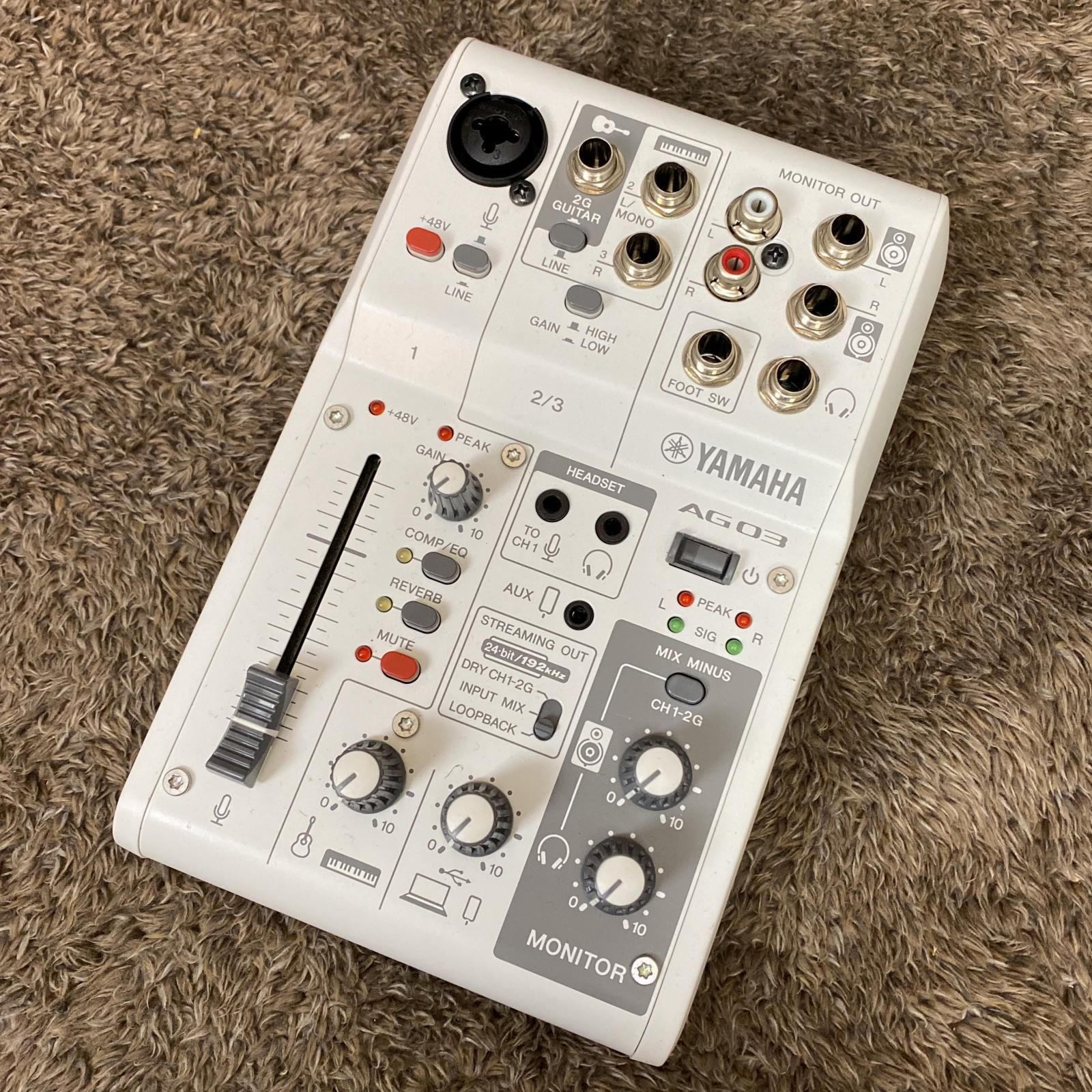 【尾張小牧店】【楽器】 中古 YAMAHA | ヤマハ DTM・DAW・音響機器 AG03 【477】 尾張小牧店】【楽器】 中古 YAMAHA | ヤマハ DTM・DAW・音響機器 AG03