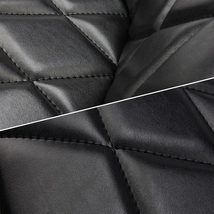 ＭＦ08フォルツァ ダイヤカット張替シートカバー 黒(艶なし) フォルツァ MF08 エナメル ダイヤ柄 張替え シートカバー 艶あり 黒 3