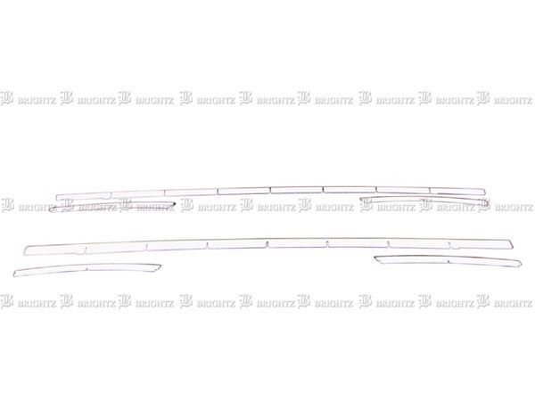 ヴォクシー 80 85 前期 ステンレスメッキフロントバンパーモール 6PC