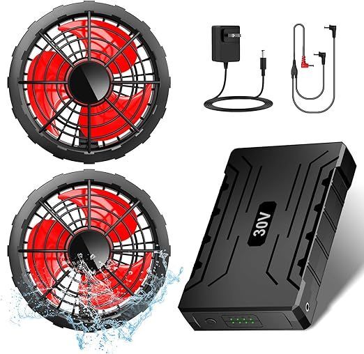 30V超高出力＆40000mAh/148Wh大容量＆2024業界超強】ファンバッテリー