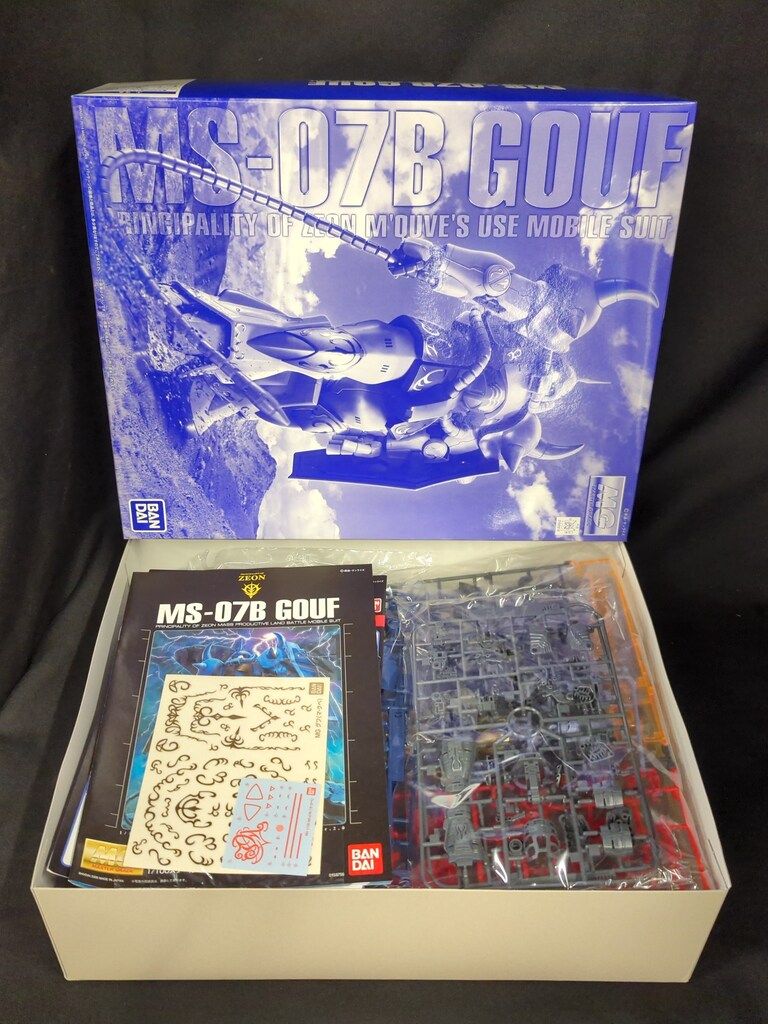 バンダイ MG 1/100 機動戦士ガンダム マ・クベ専用グフ